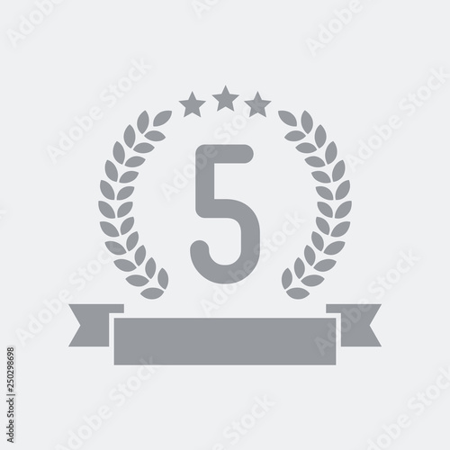 Fifth place winner icon