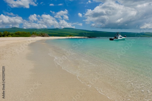 Turquoise water beach