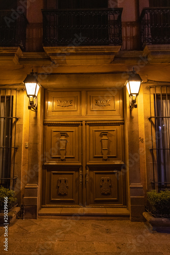 a door in Queretaro s historic Downtown take 2