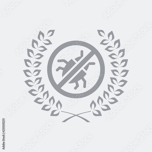 Premium antivirus flat icon