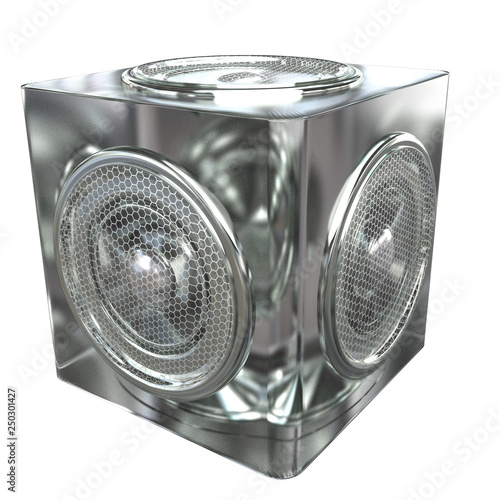 Speaker silver