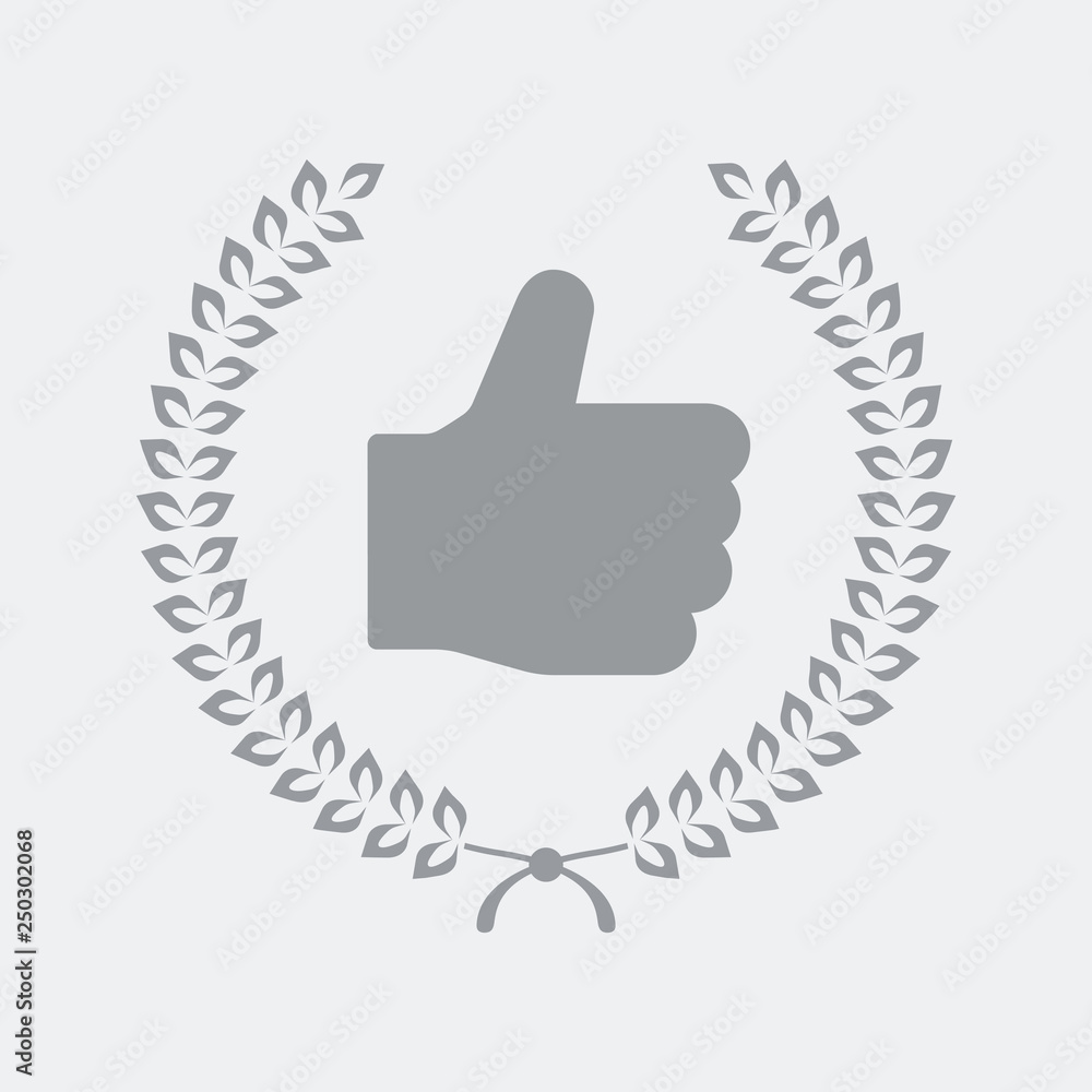 Thumb up for top premium service Thumb up for top premium service