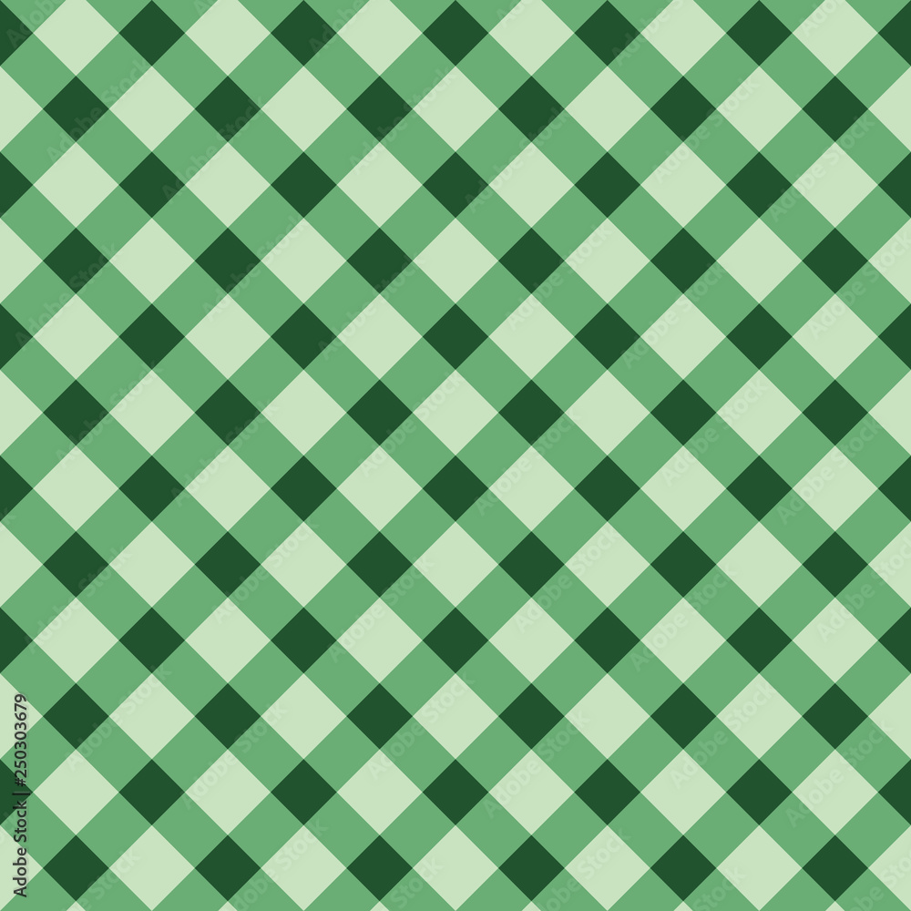 Seamless checkered pattern in green colors Seamless checkered pattern in green colors
