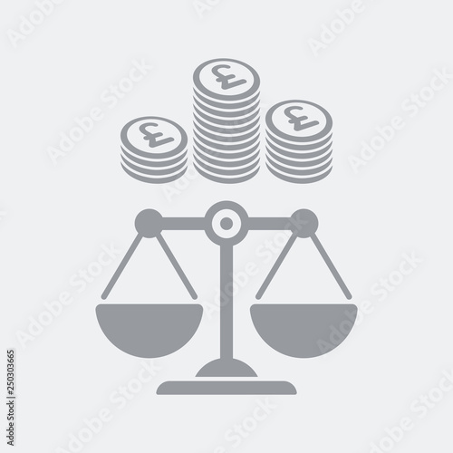 Legal remboursement concept in Sterling