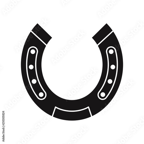 Horseshoe vector icon