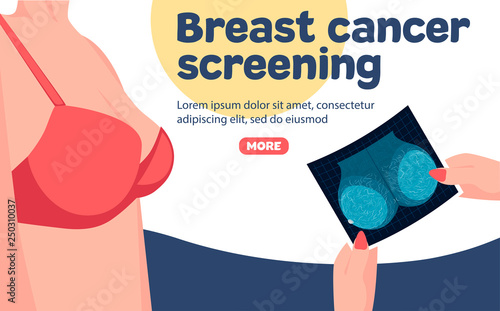 Breast cancer screening banner