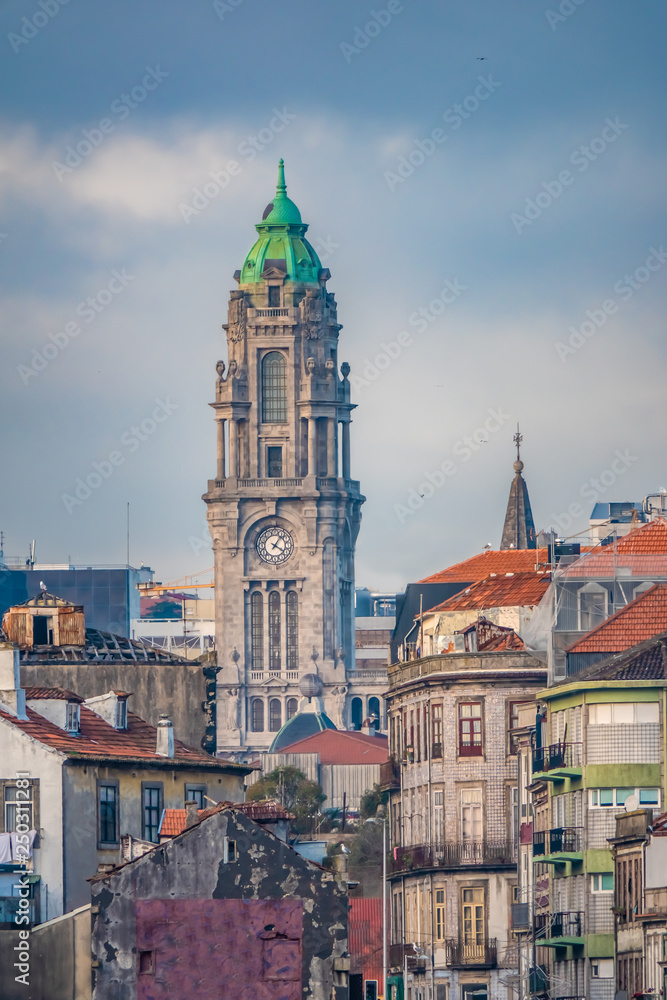 Porto, second-largest city in Portugal. Located along the Douro river estuary in Northern Portugal. Its historical core is a UNESCO World Heritage Site