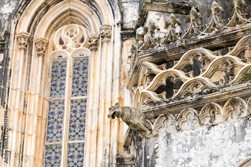 The Monastery of Santa Maria da Vitoria in Batalha, one of the most important Gothic places in Portugal. A World Heritage Site since 1983