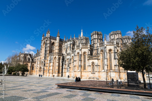 The Monastery of Santa Maria da Vitoria in Batalha, one of the most important Gothic places in Portugal. A World Heritage Site since 1983 photo