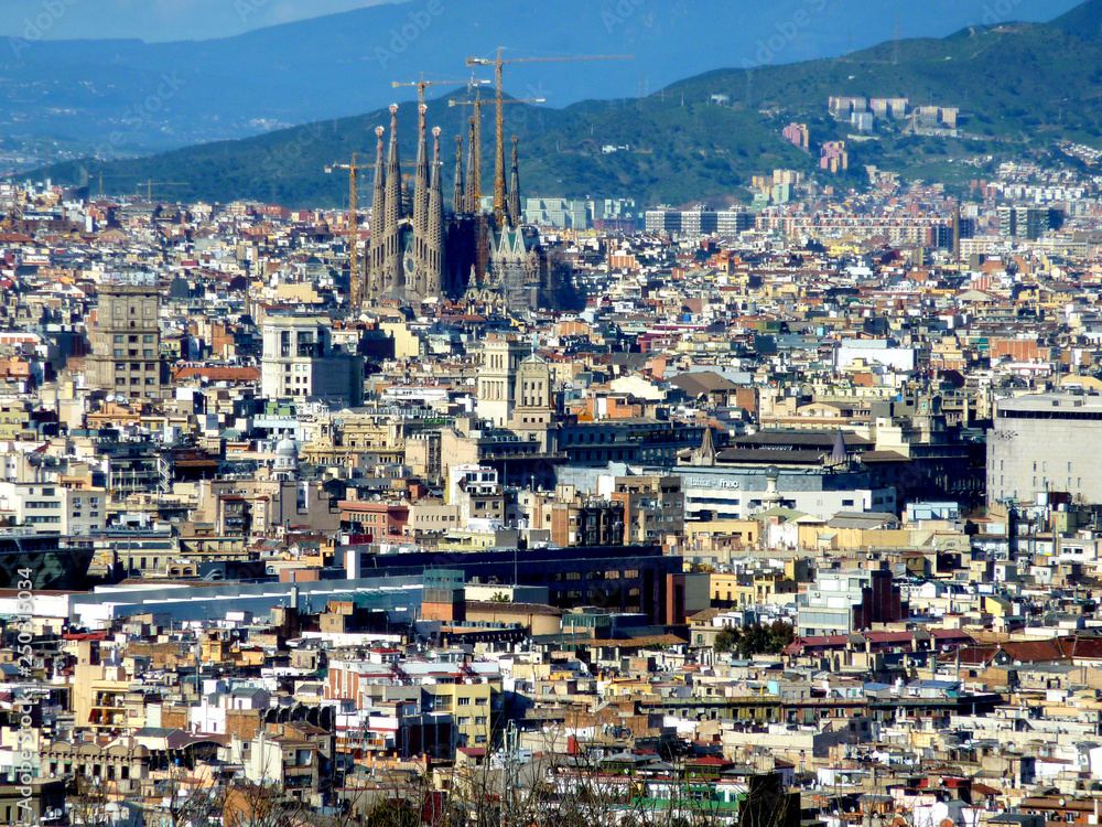 Barcelona. City of Catalonia. Spain