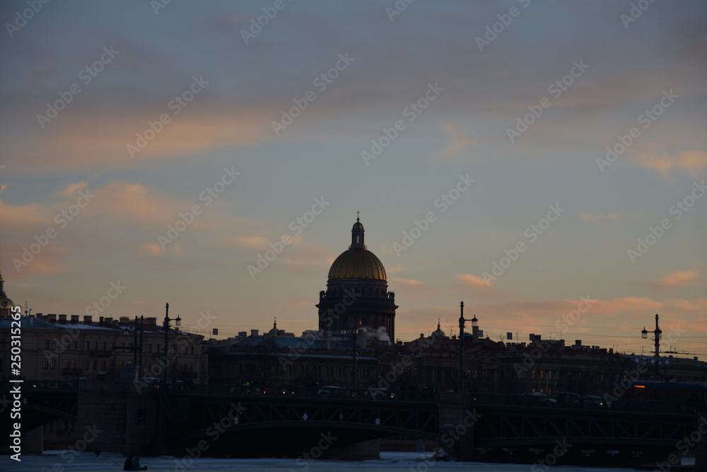 Sunset, Petersburg