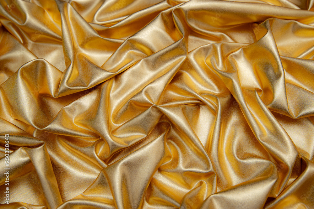 golden silk fabric background golden silk fabric background