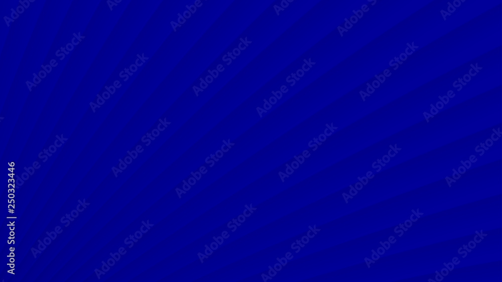 Abstract background of gradient curves in blue colors
