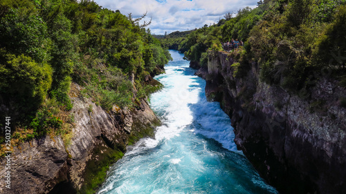 Huka Falls in Taupo, New-Zealand