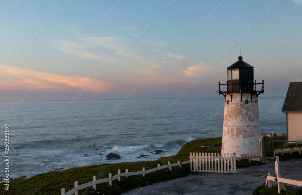 Montara Lighthouse at sunset 