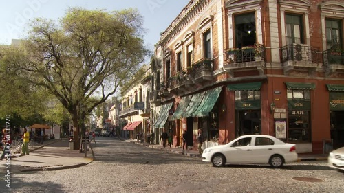 Plaza Dorrego in Buenos Aires, Argentina