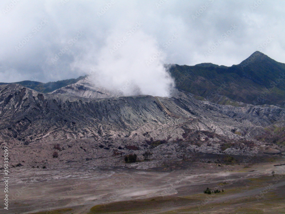 Bromo. Volcano in Java. Indonesia