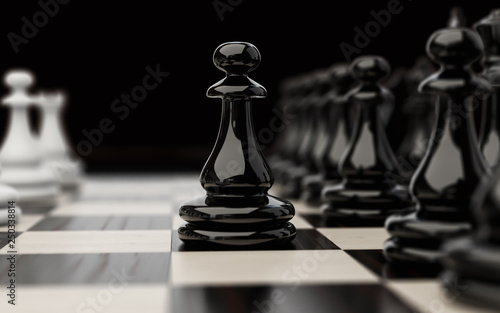 First move in the game of chess