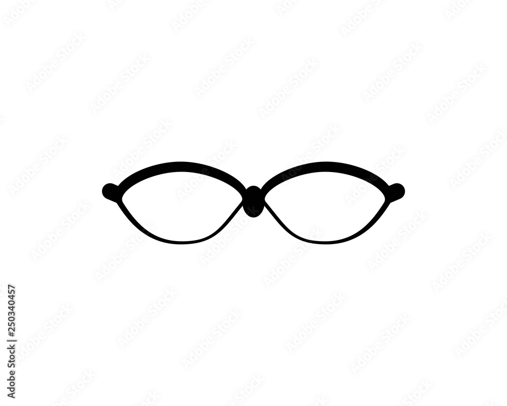 Glasses logo icon illustration Glasses logo icon illustration