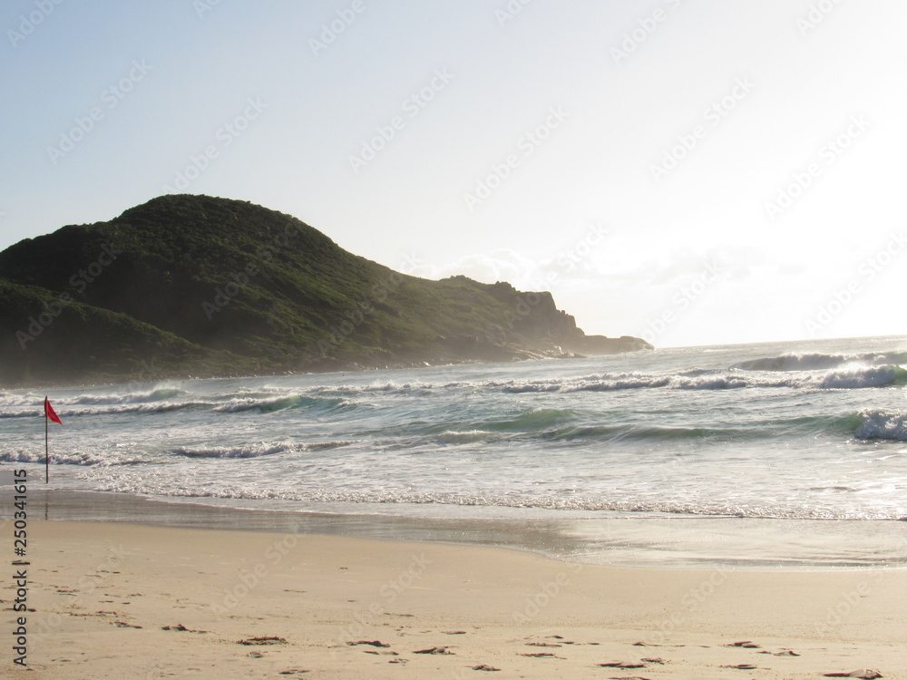 Beach at sunrise. Beach at sunrise.