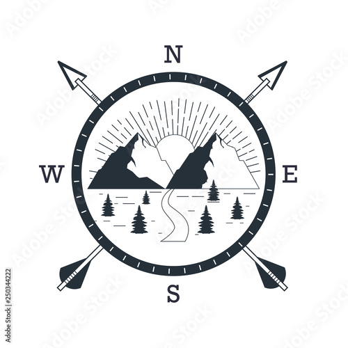 mountain adventure logo