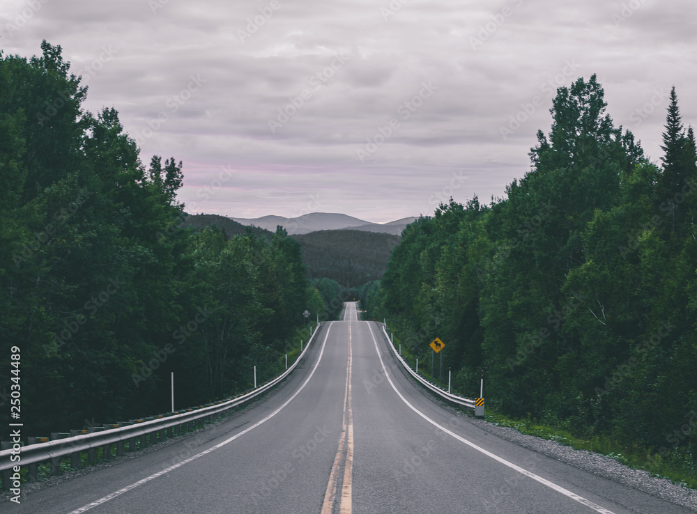 road in the mountains