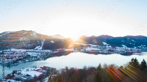 Aerial Tegernsee 