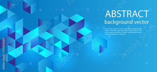 Vector abstract background geometric shape technology digital hi tech concept background.Vector illustration