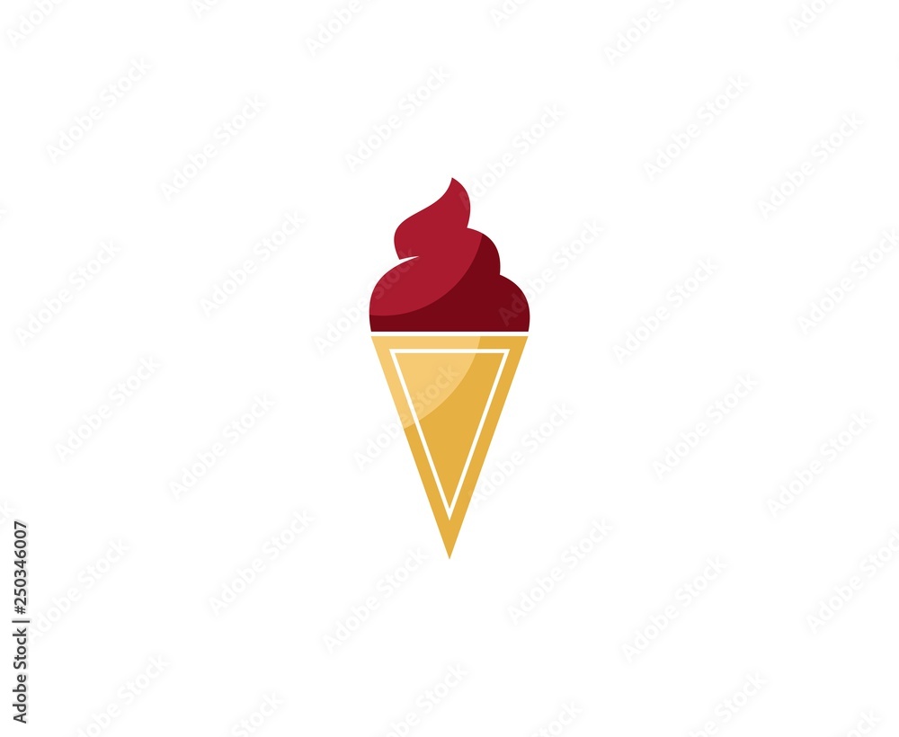 Ice cream logo