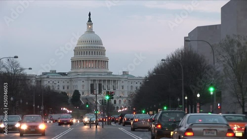 Capitol Building in Washington DC United States