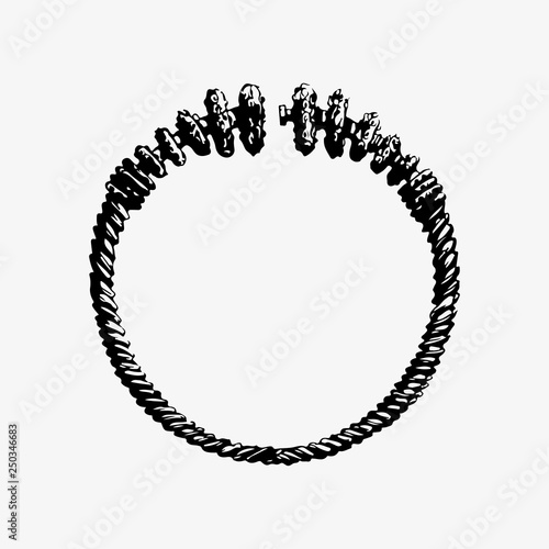 Antique accessory vintage drawing