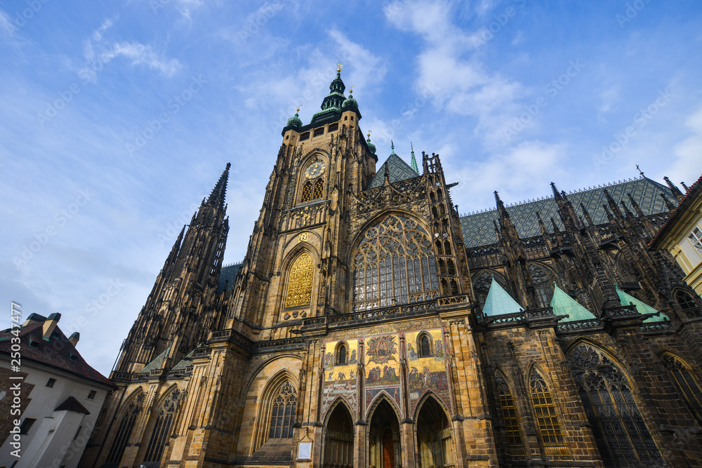 Fototapeta premium St. Vitus Cathedral in Prague Castle