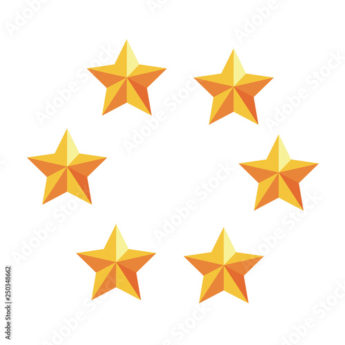 golden stars symbol