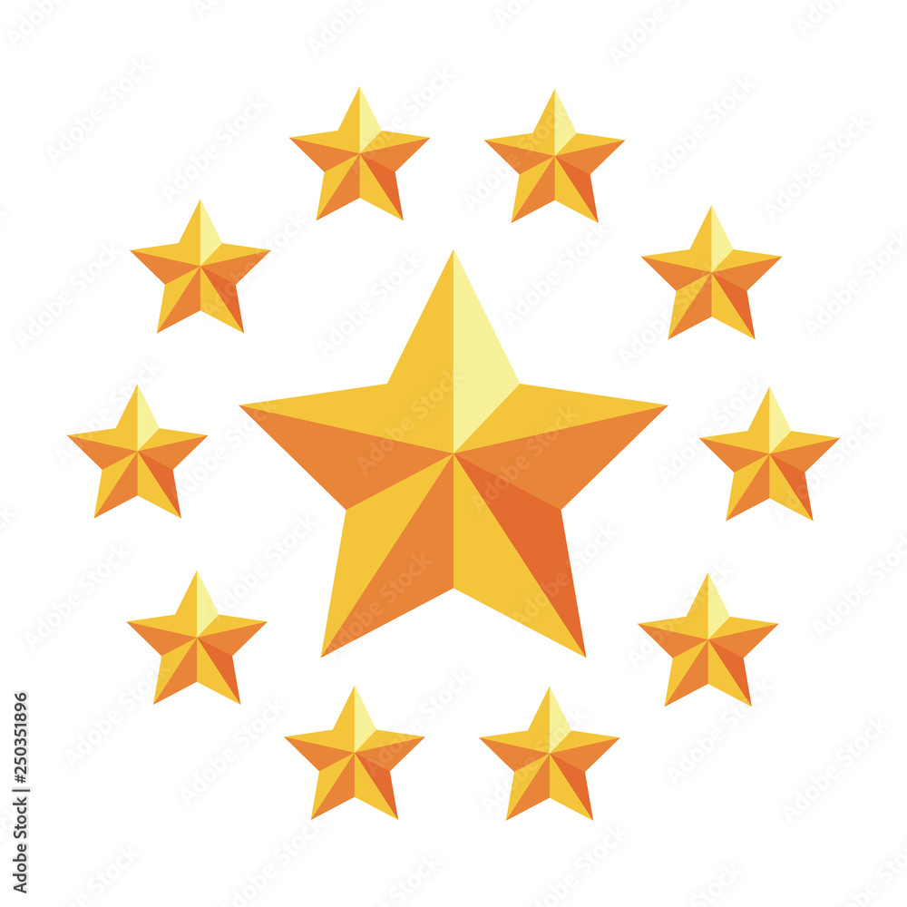star frame stars emblem star frame stars emblem