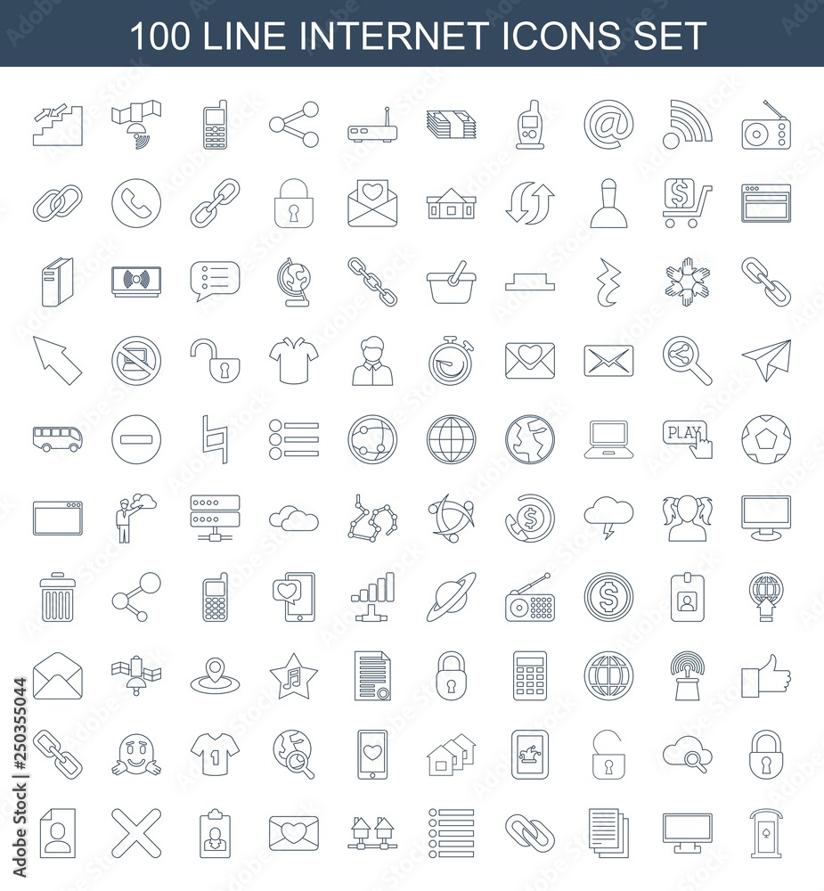 internet icons internet icons