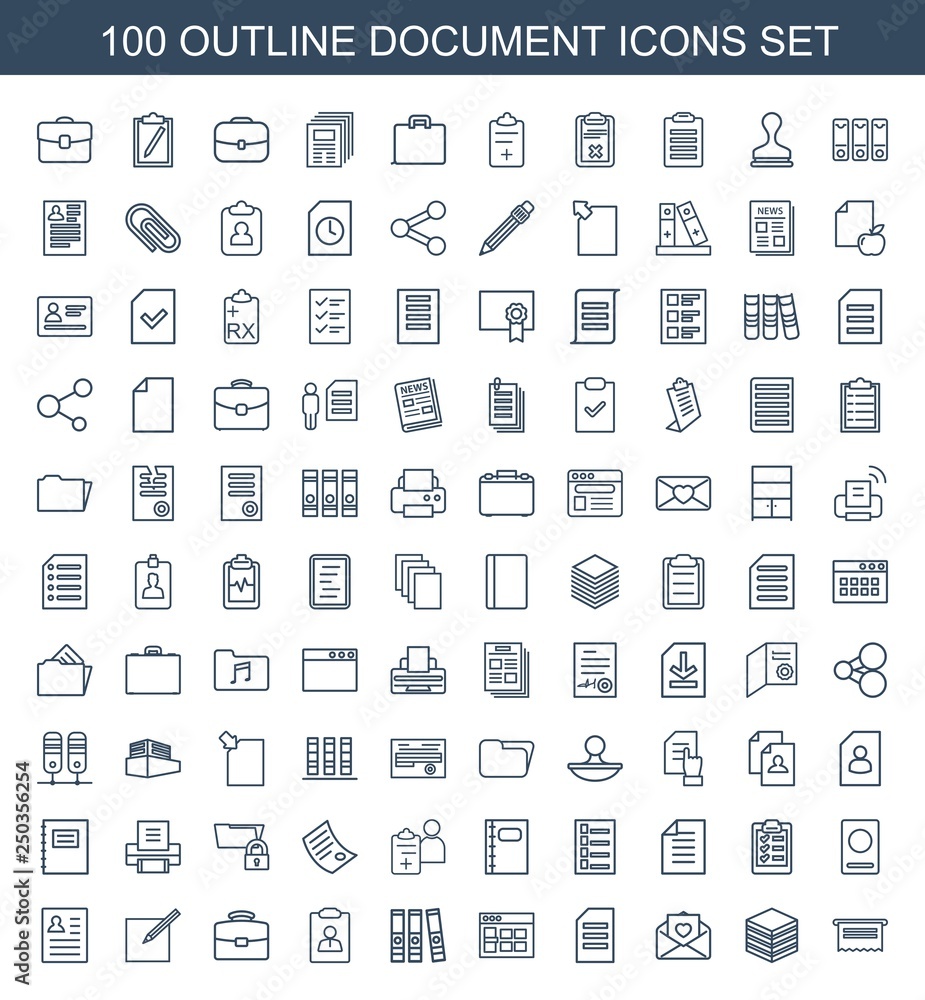 document icons document icons