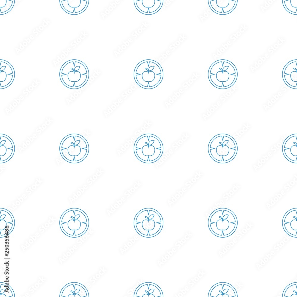 apple target icon pattern seamless white background