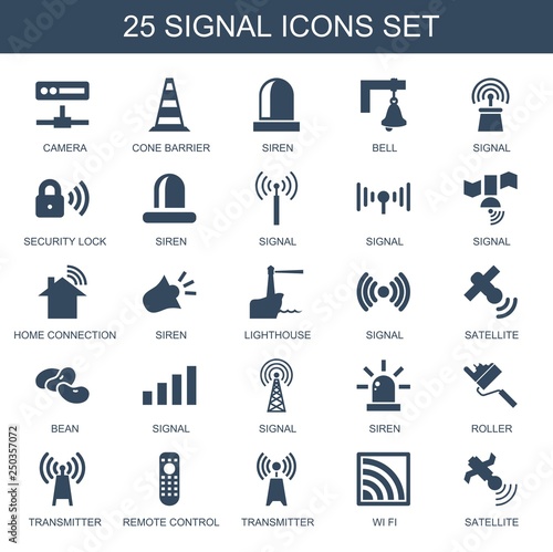 signal icons