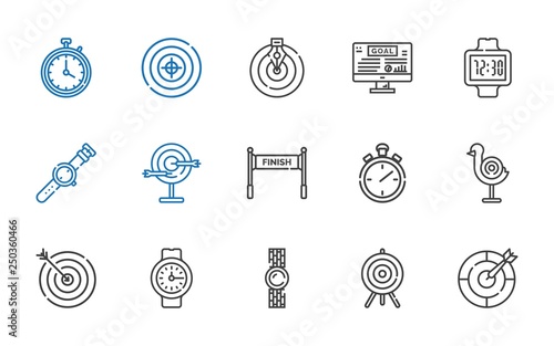 accurate icons set