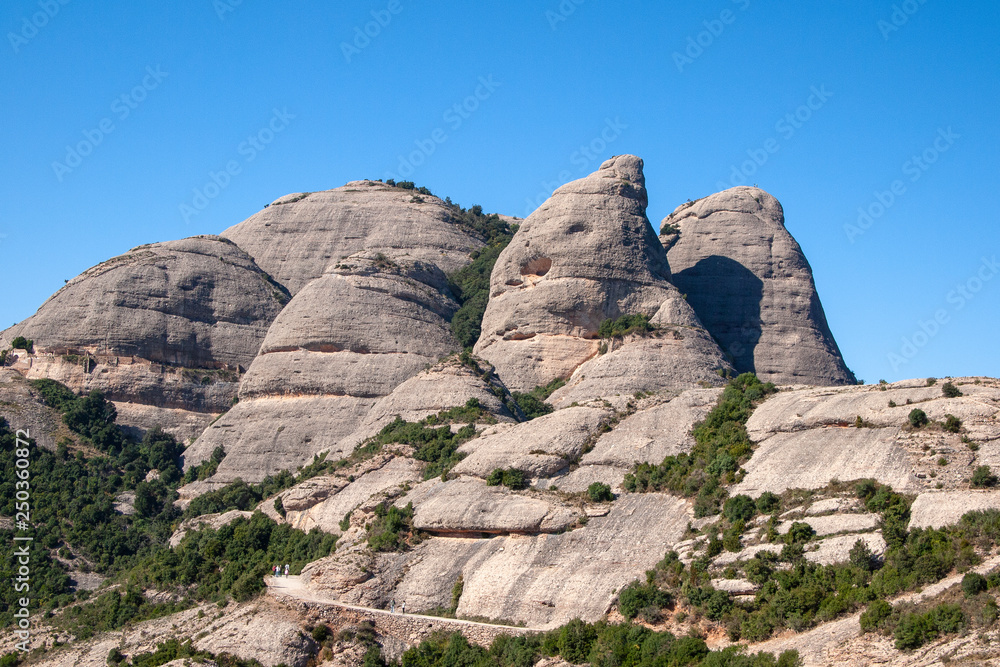 Montserrat monastery in Catalonia