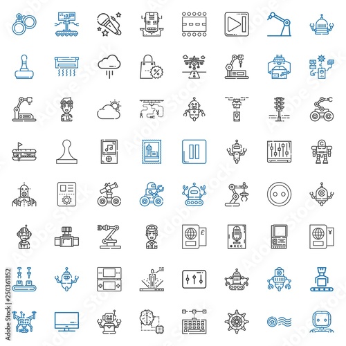 control icons set