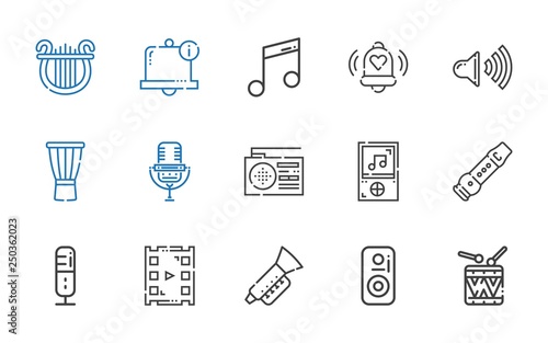 sound icons set