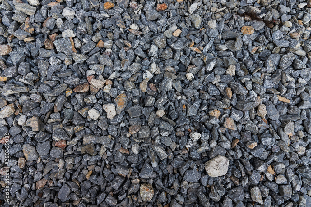 The different color stone as gray, white, brown was on the ground for background and texture. The different color stone as gray, white, brown was on the ground for background and texture.