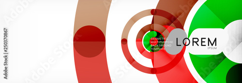 Circular lines design background