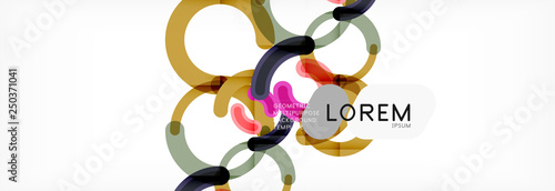 Circular lines design background