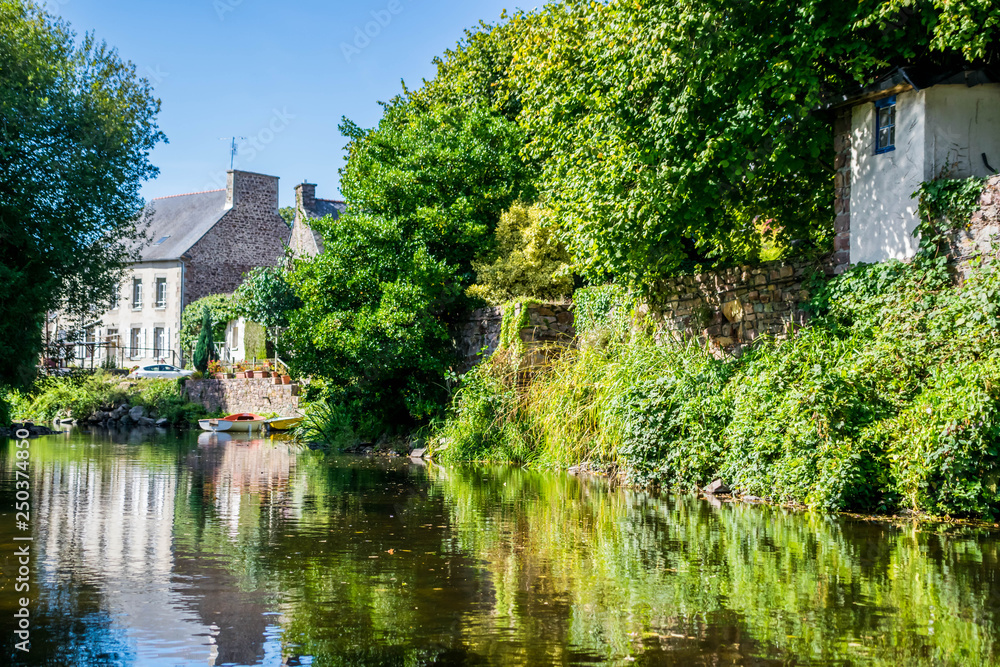Obraz premium Pontrieux, Côtes-d'Armor, Bretagne, France.