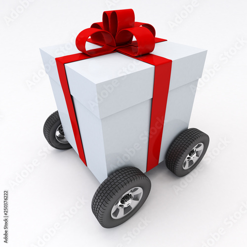 Present on wheels