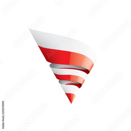Free Download Poland flag, vector illustration on a white background - GFXLoad
