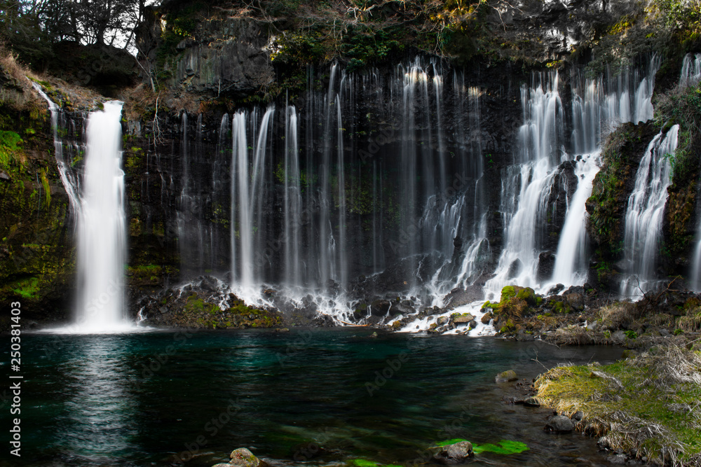 Shiraito Falls (Near Mount Fuji Japan)