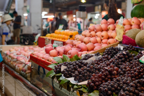 Fresh and ripe fruits